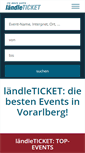 Mobile Screenshot of laendleticket.com